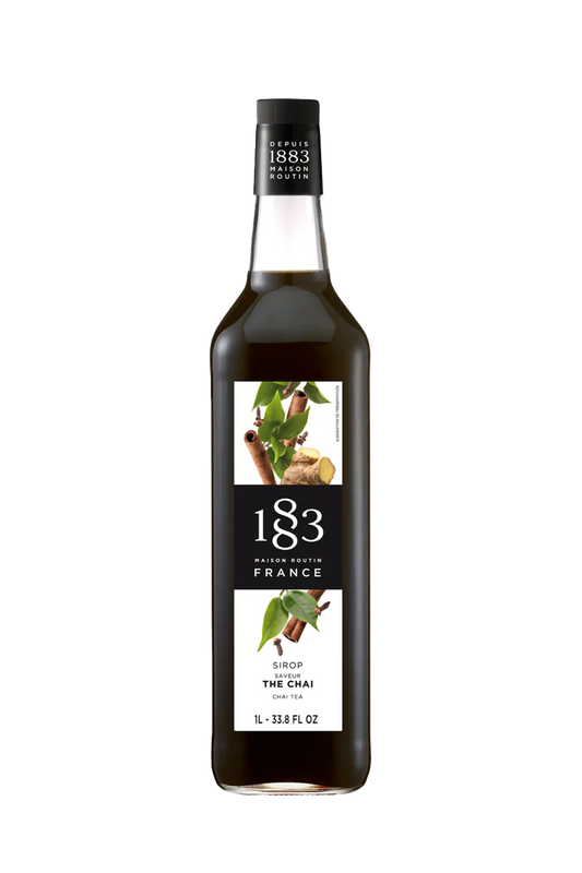 1883 Coffee Syrup - Chai Syrup - 2 x 1 L Bottle Pack