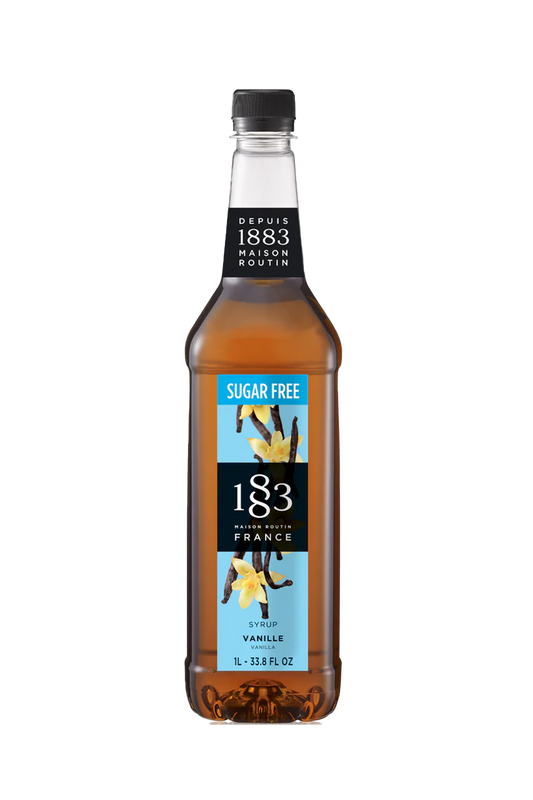 WS | 1883 Sugar Free Vanilla Syrup 33.8 oz | Unit