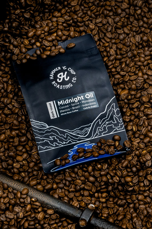 WS | Midnight Oil - Signature Dark Roast - 340  g / Whole Bean